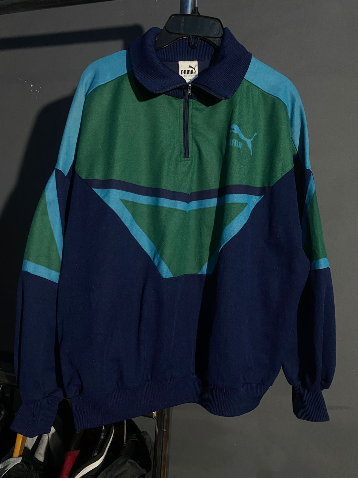 CASACA AZUL  VINTAGE PUMA